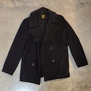 Old Navy Black Peacoat